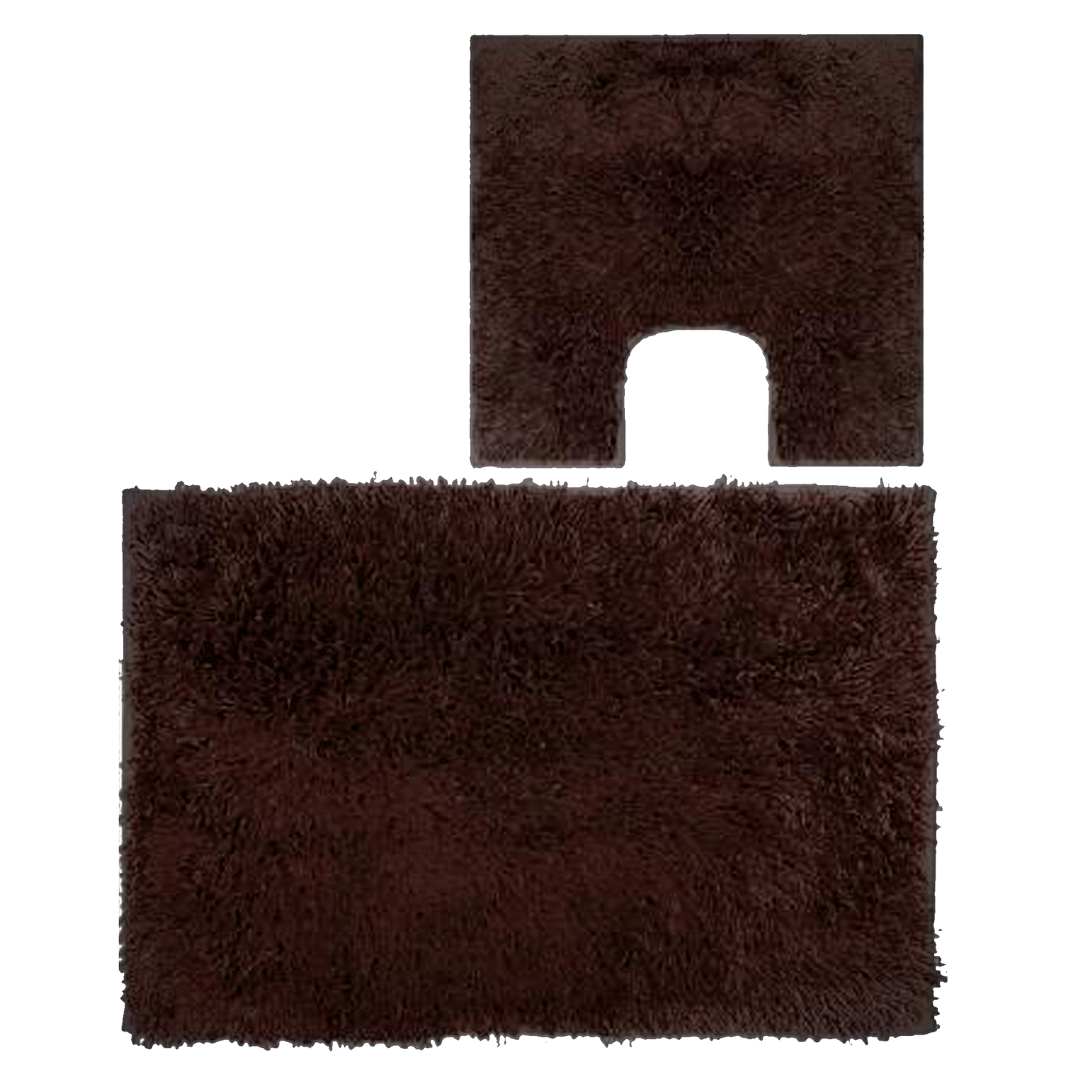 Shaggy Bath Rugs Spa Collection | 2 pieces
