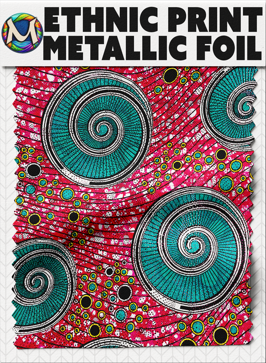 Ethnic Prints | Metallic Foil