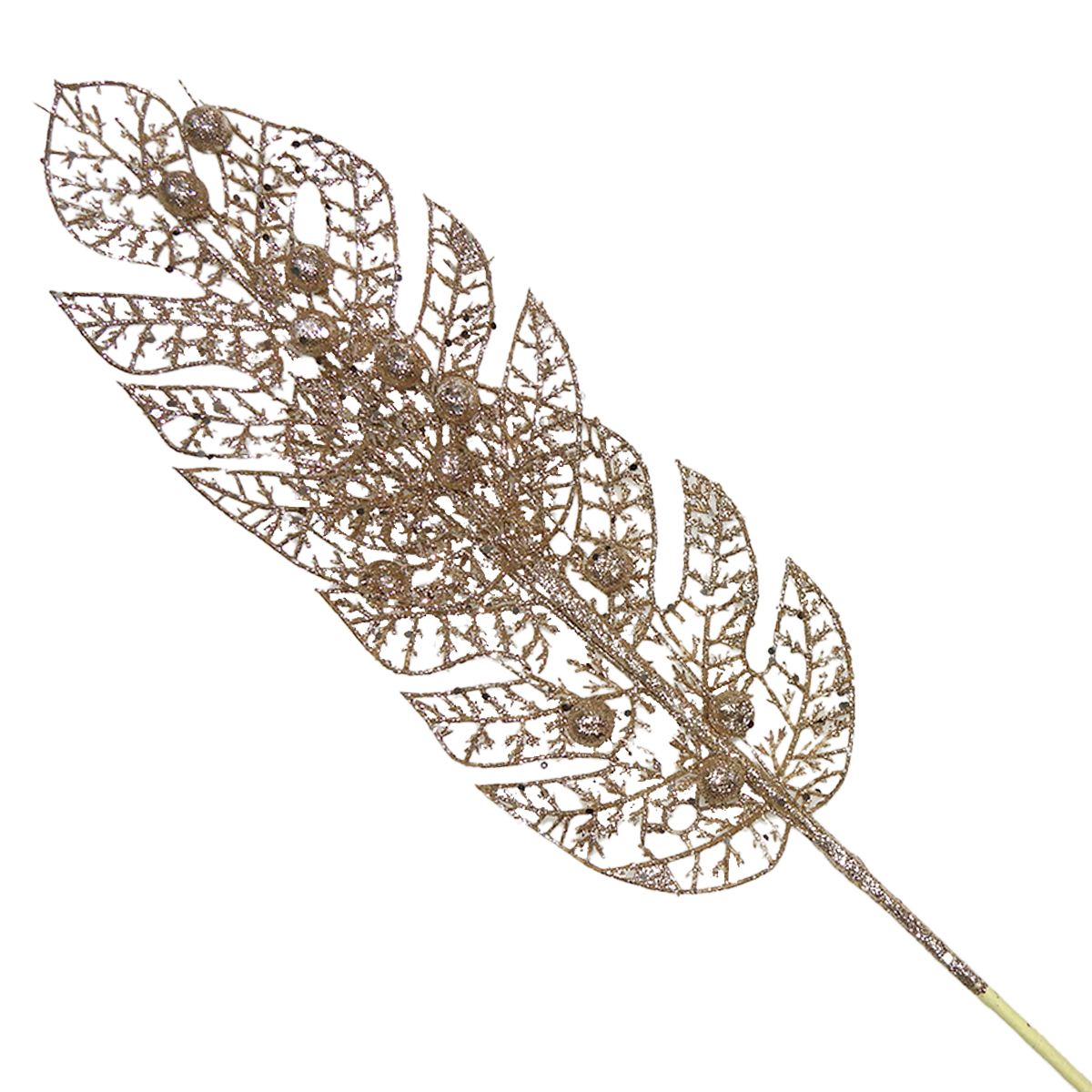 Glittered Leaves| Decorative