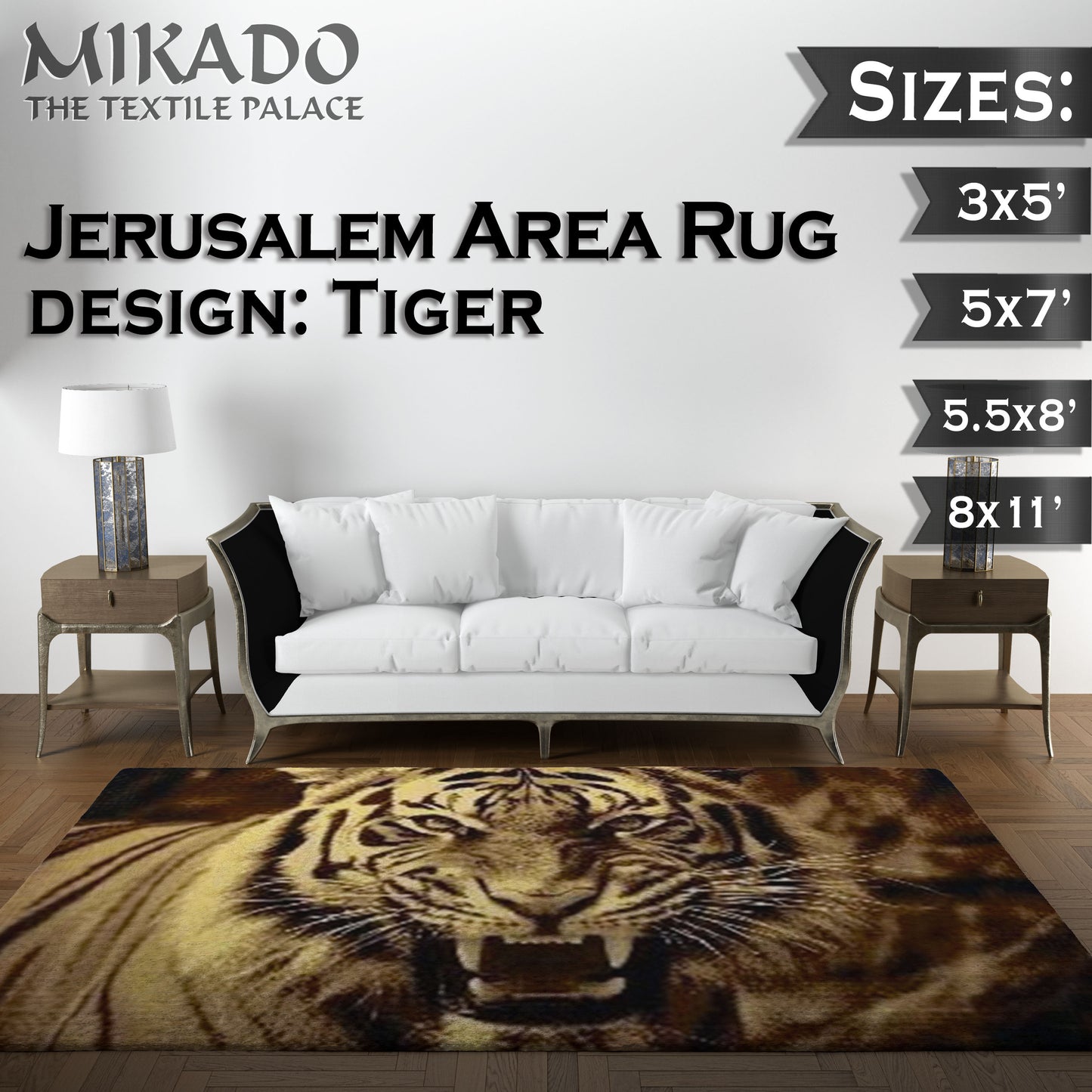 Jerusalem Rug | Smaller Sizes
