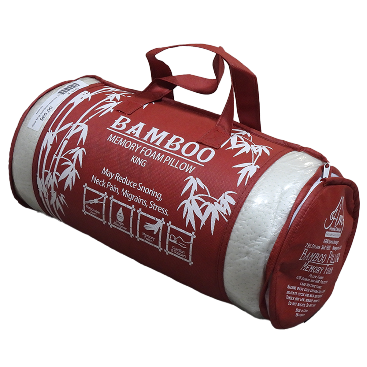 Memory Foam Bamboo Pillow - King Size – Mikado Store