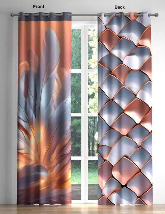 Copper Mosaic π«οΈ Reversible Blackout Panel