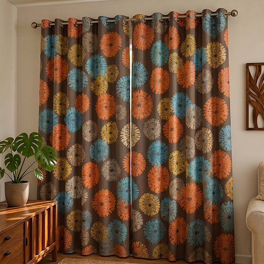 Celestial Burst Panel | Blackout or Sheer Panel