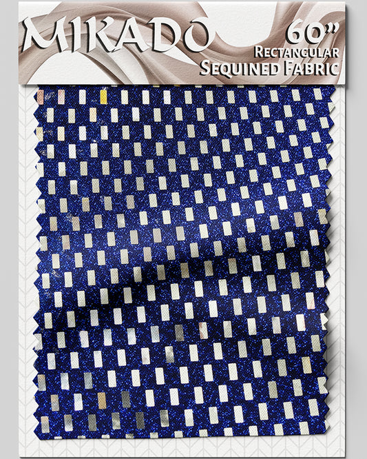 Sequined Fabric | Elongated Sequins
