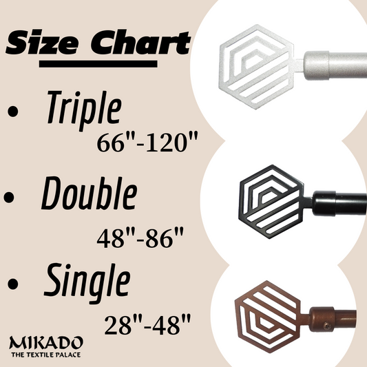 Curtain Rods | Metal