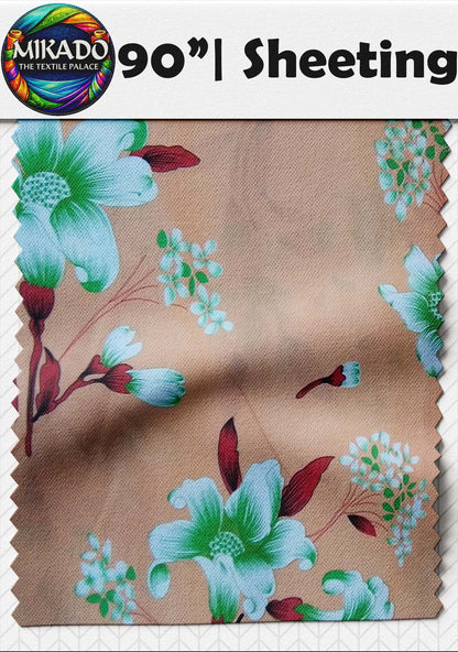 Sheeting Prints | Sunflower, Floral, Geometric