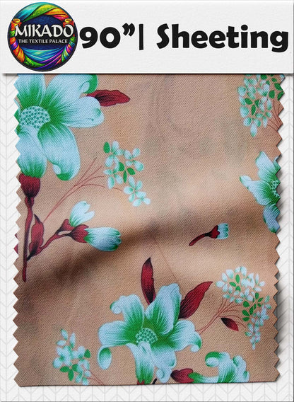 Sheeting Prints | Sunflower, Floral, Geometric