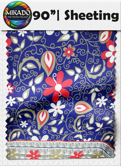Sheeting Prints | Sunflower, Floral, Geometric