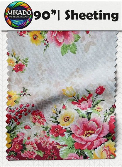 Sheeting Prints | Sunflower, Floral, Geometric