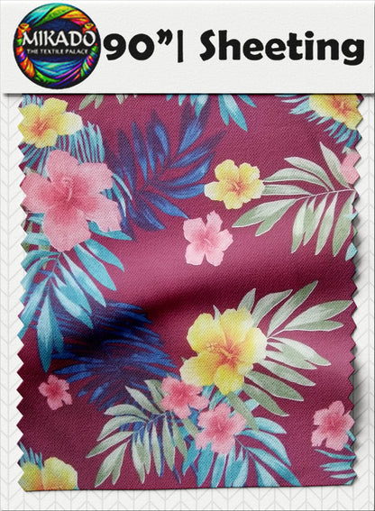 Sheeting Prints | Sunflower, Floral, Geometric
