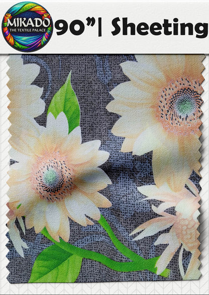 Sheeting Prints | Sunflower, Floral, Geometric