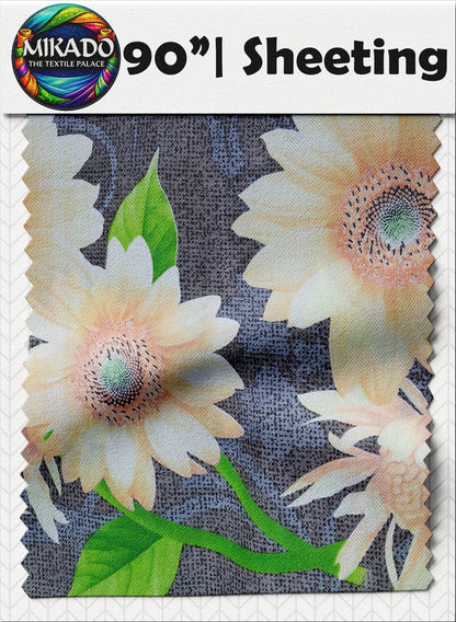 Sheeting Prints | Sunflower, Floral, Geometric