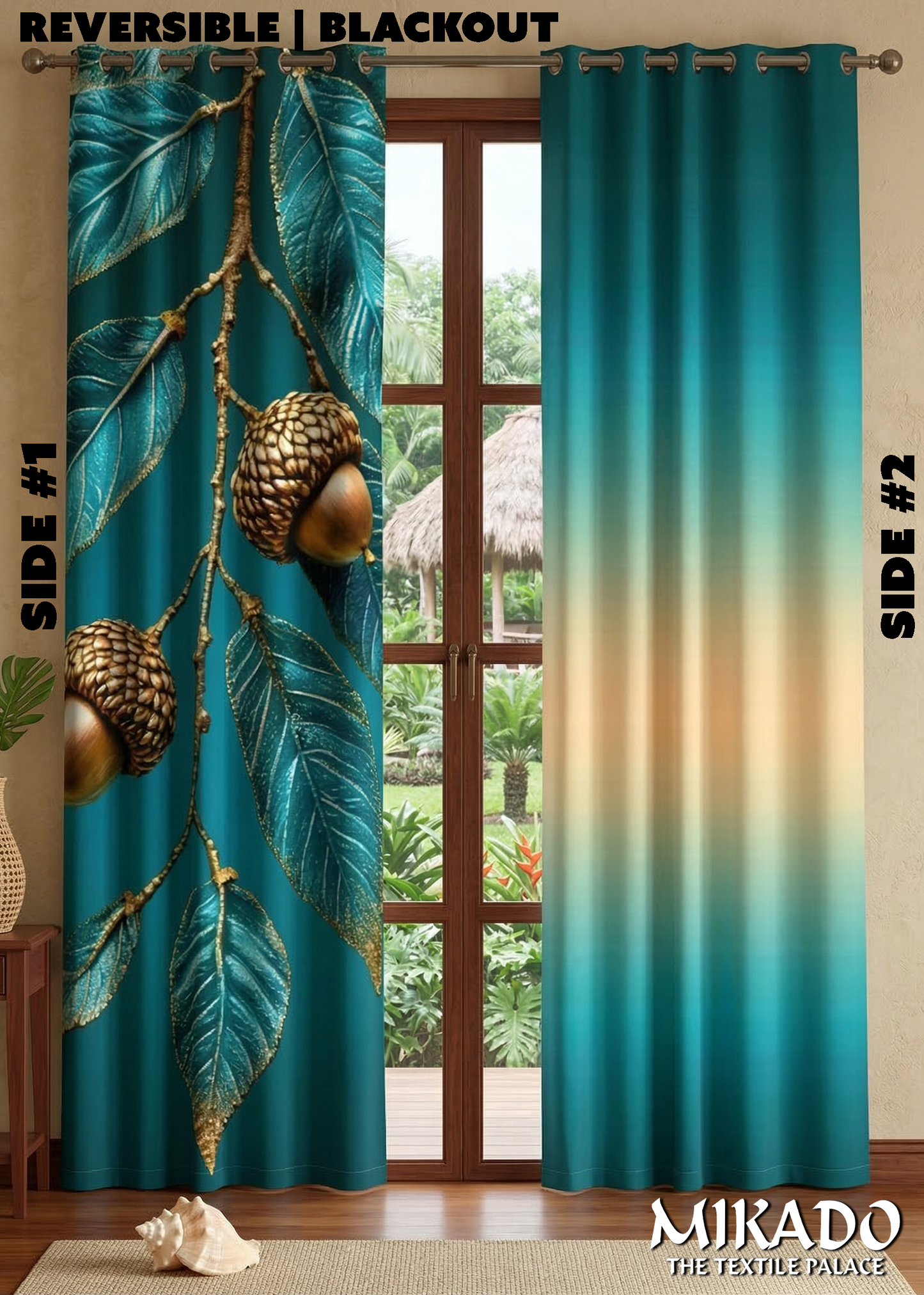 Acorn Forest 🌰 Reversible Blackout Panel