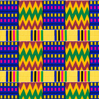 Ethnic African Print Fabric | 60"