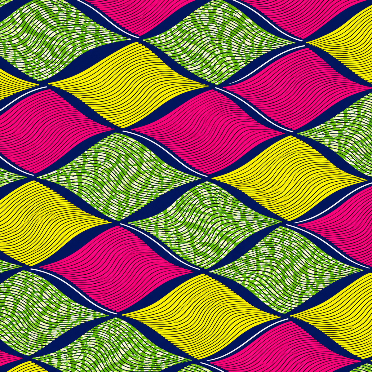 Ethnic African Print Fabric | 60"