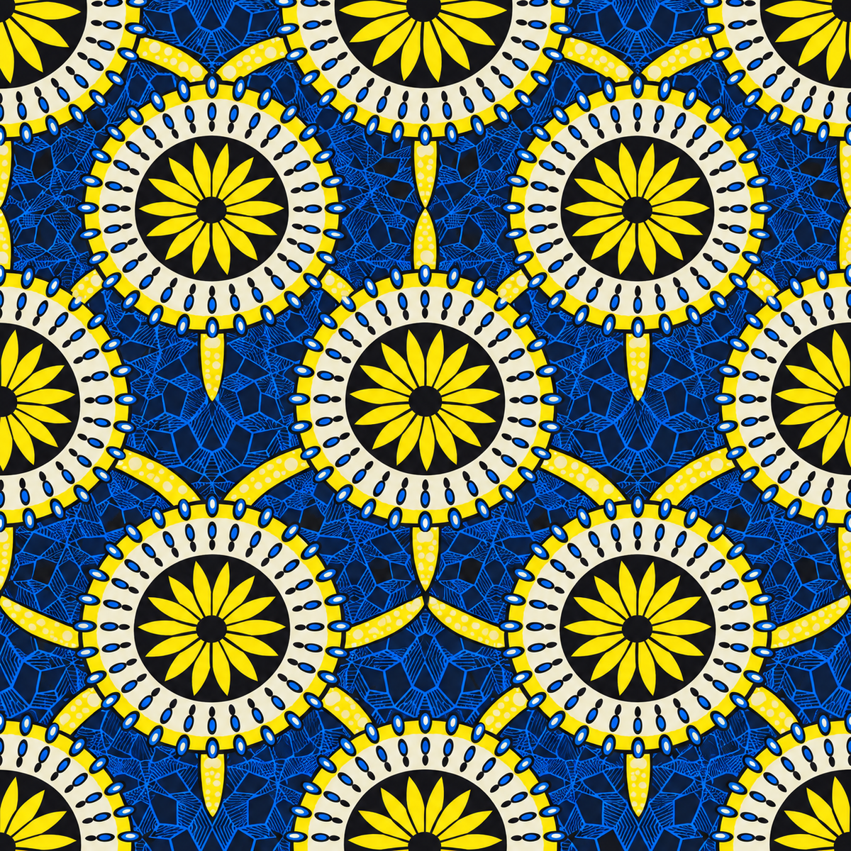 Ethnic African Print Fabric | 60"