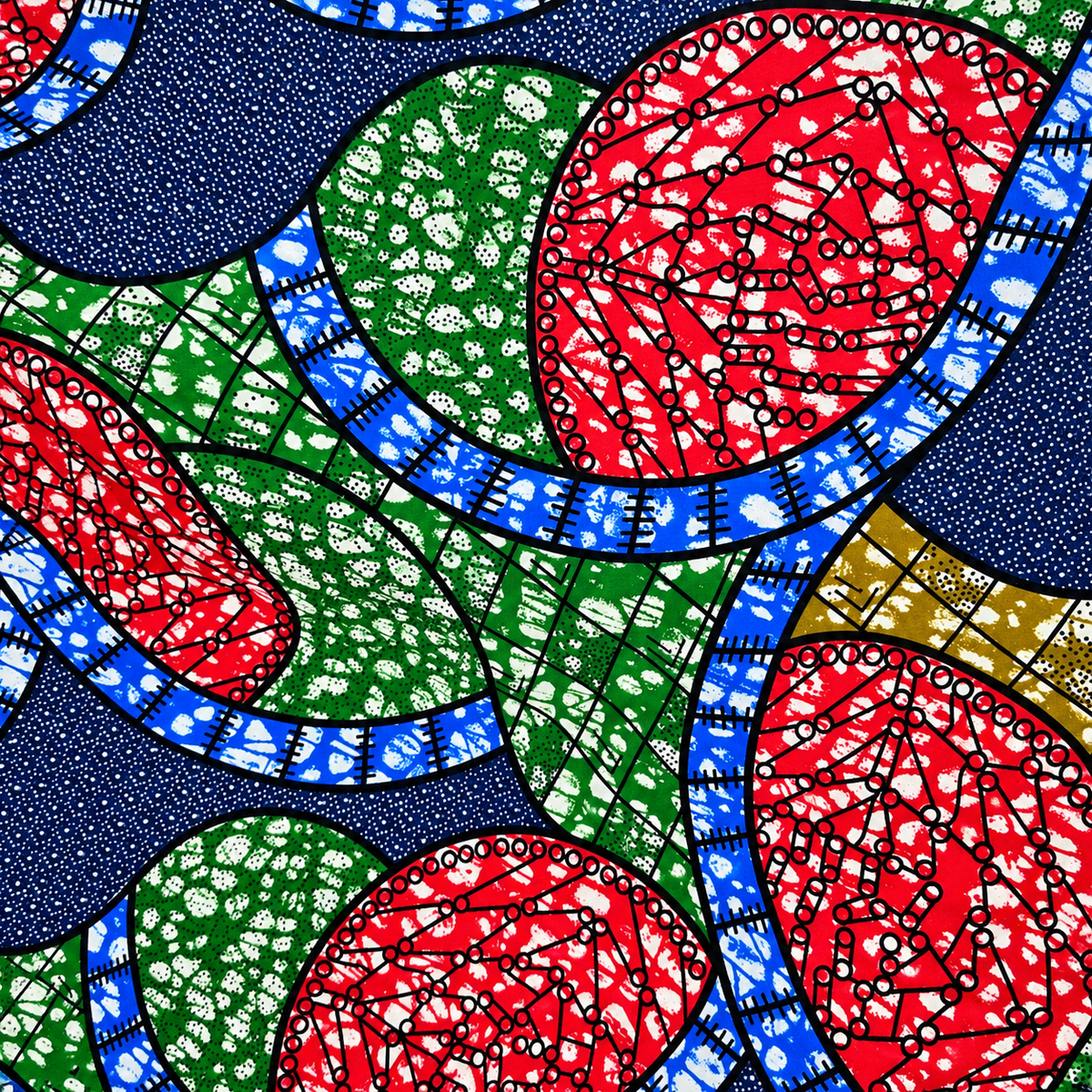 Ethnic African Print Fabric | 60"