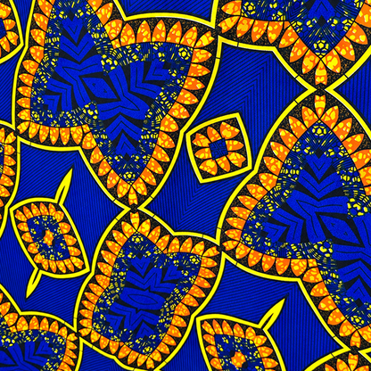 Ethnic African Print Fabric | 60"