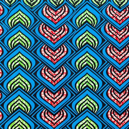 Ethnic African Print Fabric | 60"
