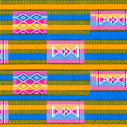 Ethnic African Print Fabric | 60"