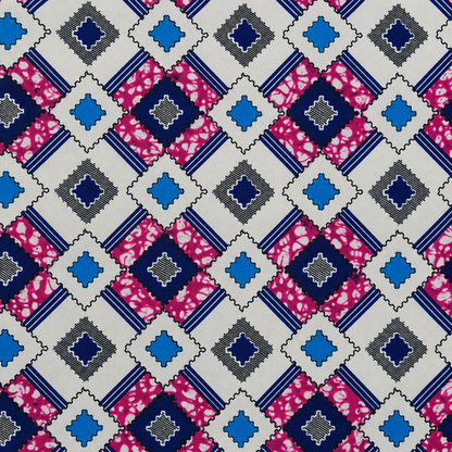 Ethnic African Print Fabric | 60"