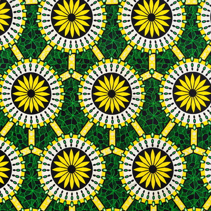 Ethnic African Print Fabric | 60"