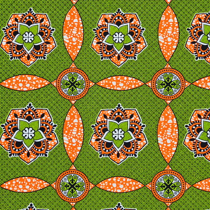 Ethnic African Print Fabric | 60"