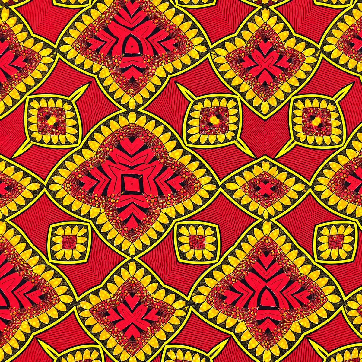 Ethnic African Print Fabric | 60"