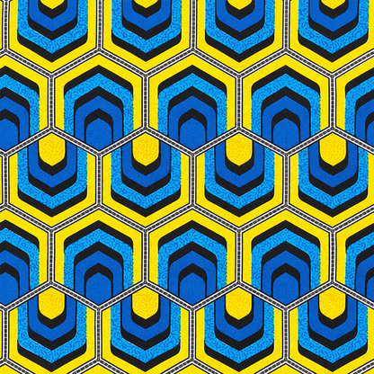 Ethnic African Print Fabric | 60"