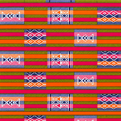 Ethnic African Print Fabric | 60"
