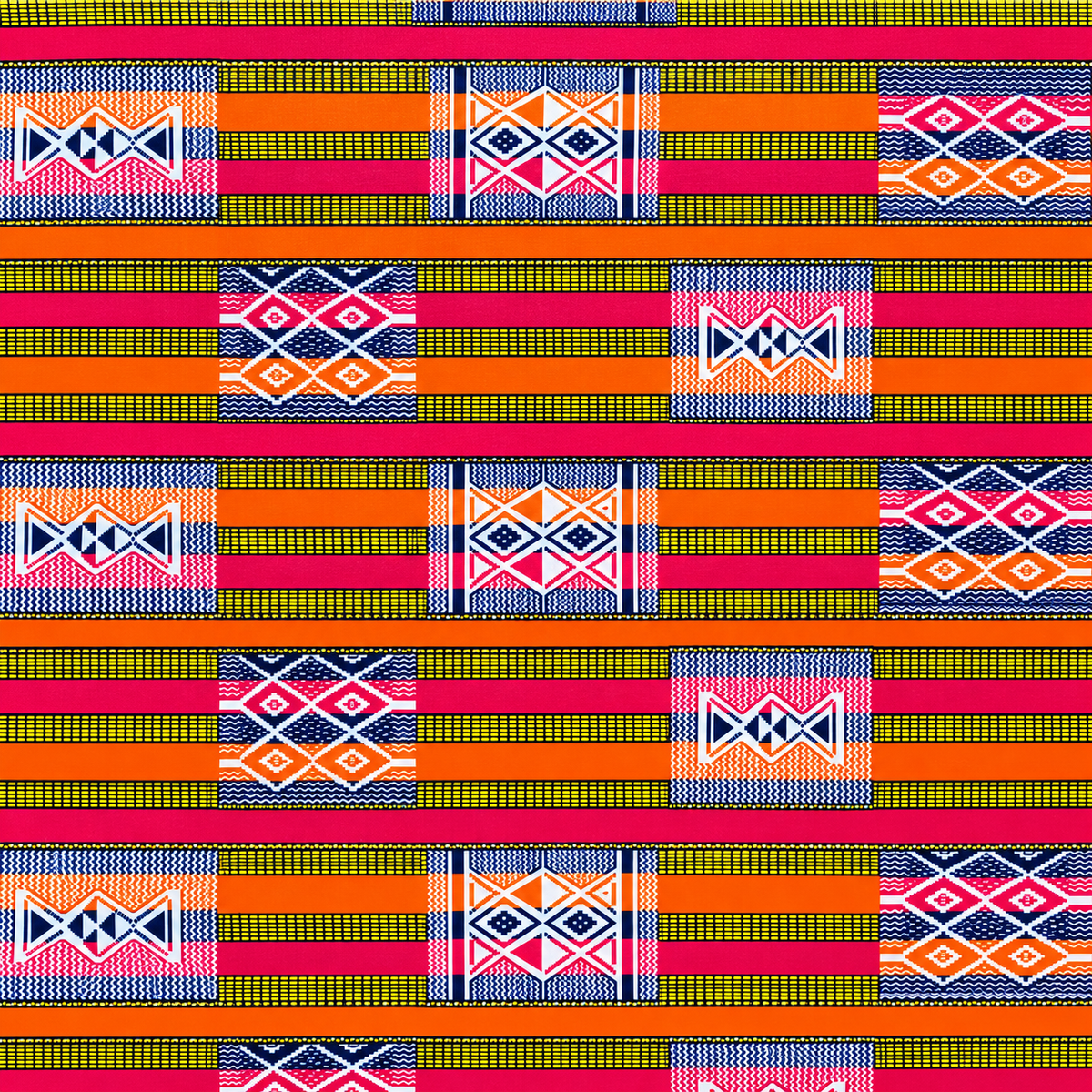 Ethnic African Print Fabric | 60"
