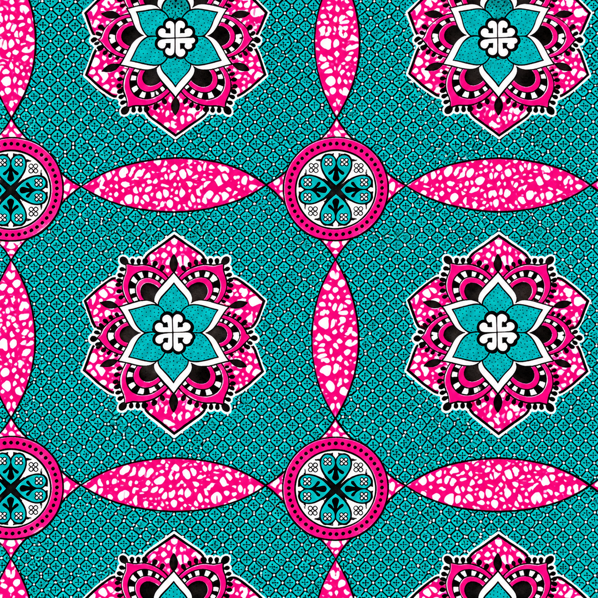 Ethnic African Print Fabric | 60"