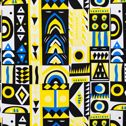 Ethnic African Print Fabric | 60"