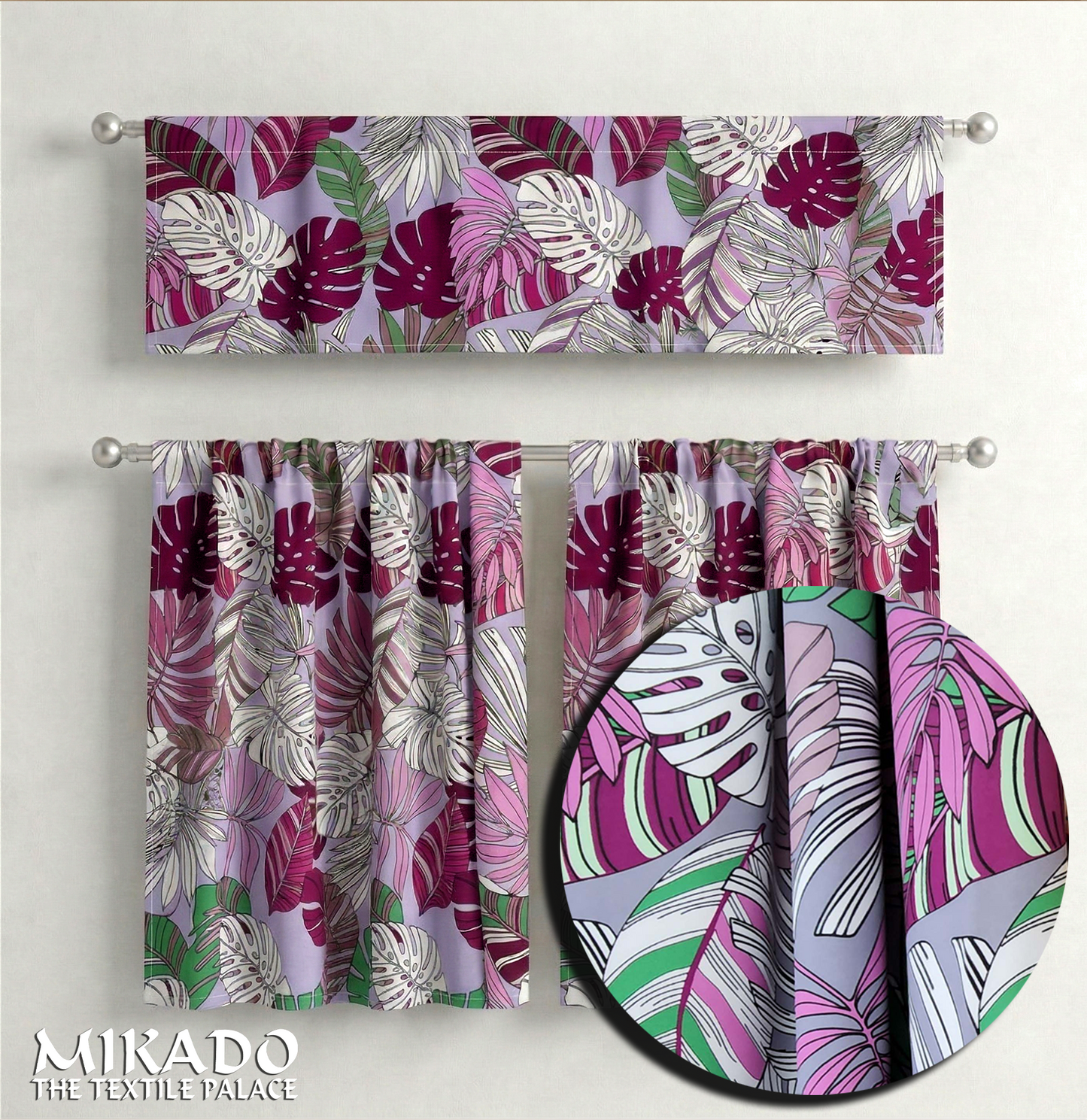 Aralia Blackout Panel | Monstera