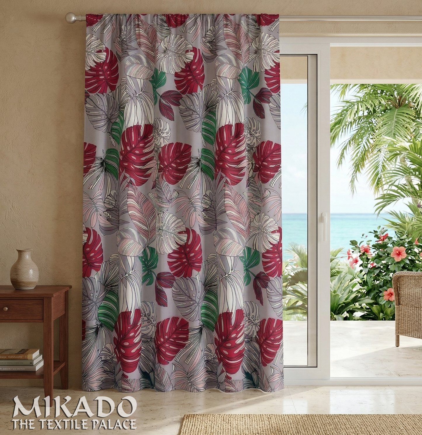 Aralia Blackout Panel | Monstera