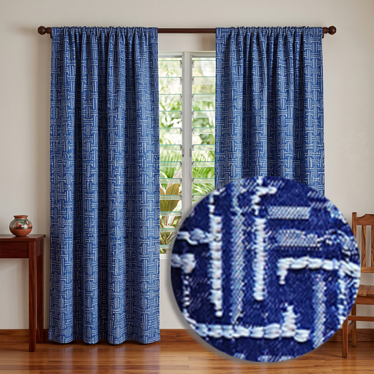 Basko Weave | Panel & Kitchen Curtain (Buy 1 Get 1 Free)