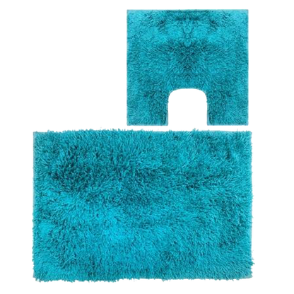 Shaggy Bath Rugs Spa Collection | 2 pieces