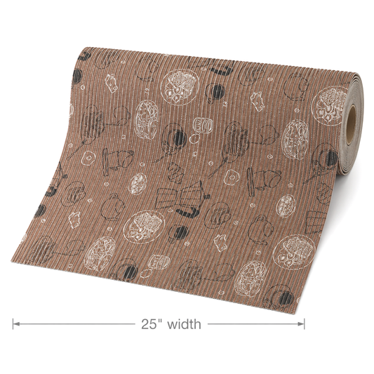 Bathmat sold by yard | Ribbed Texture