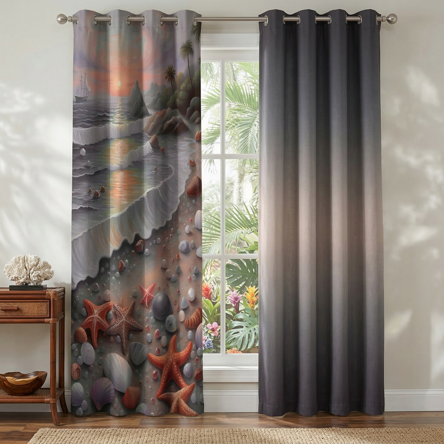 Beach [Reversible] Blackout Panel [P23]