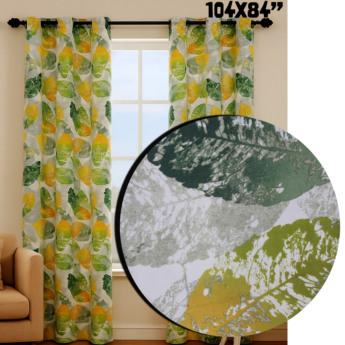 Bollft Deluxe Window Curtain Set | 2 piece