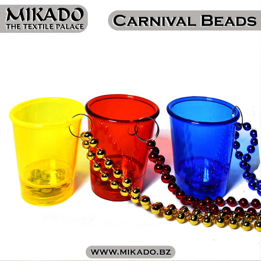 Party Beads w/ Light up Shot Glass