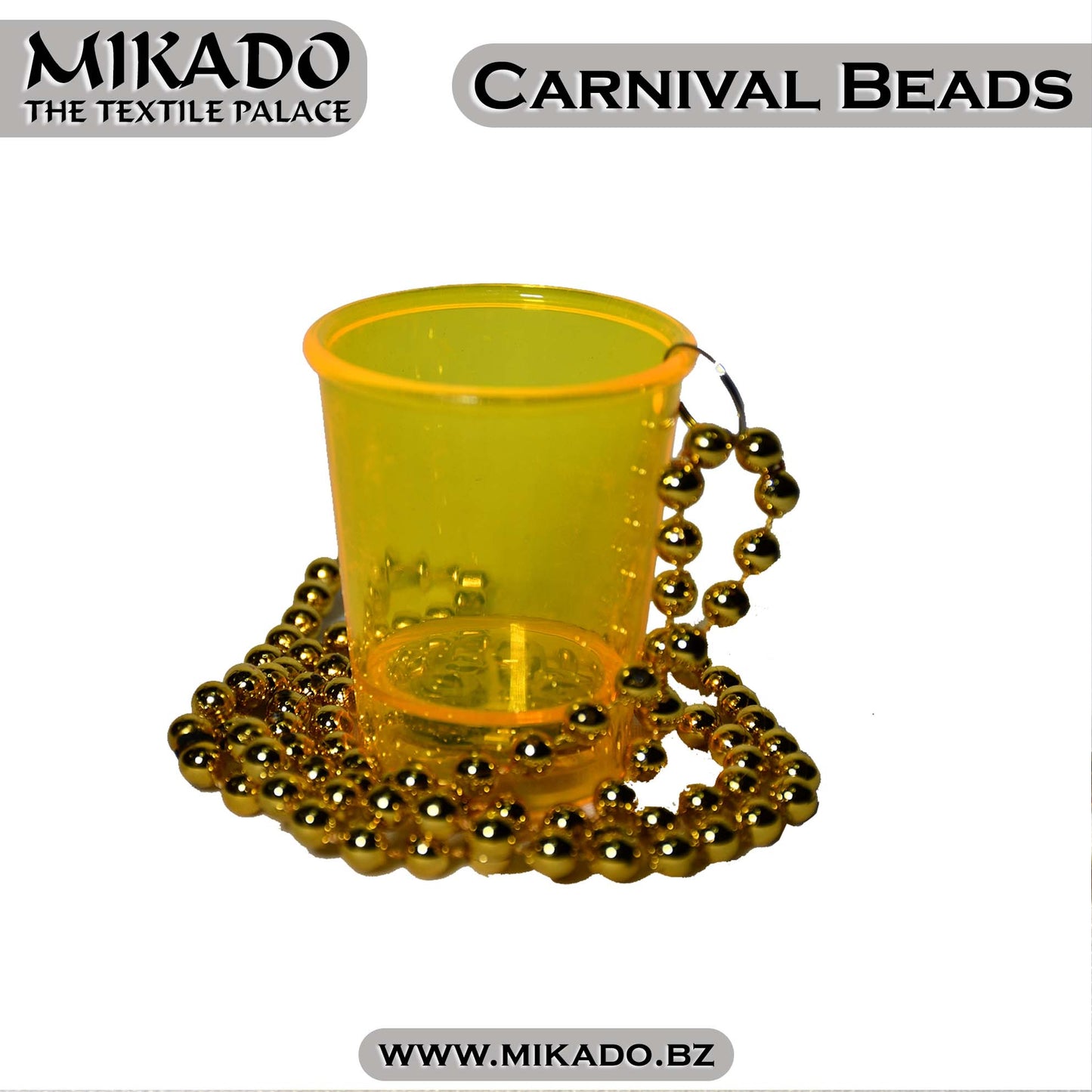 Party Beads w/ Light up Shot Glass