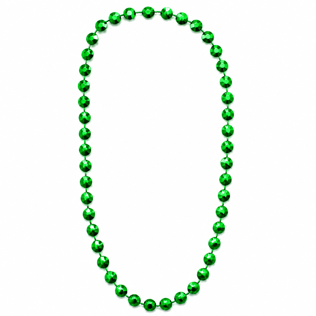 Carnival Beads - Flat, Faceted