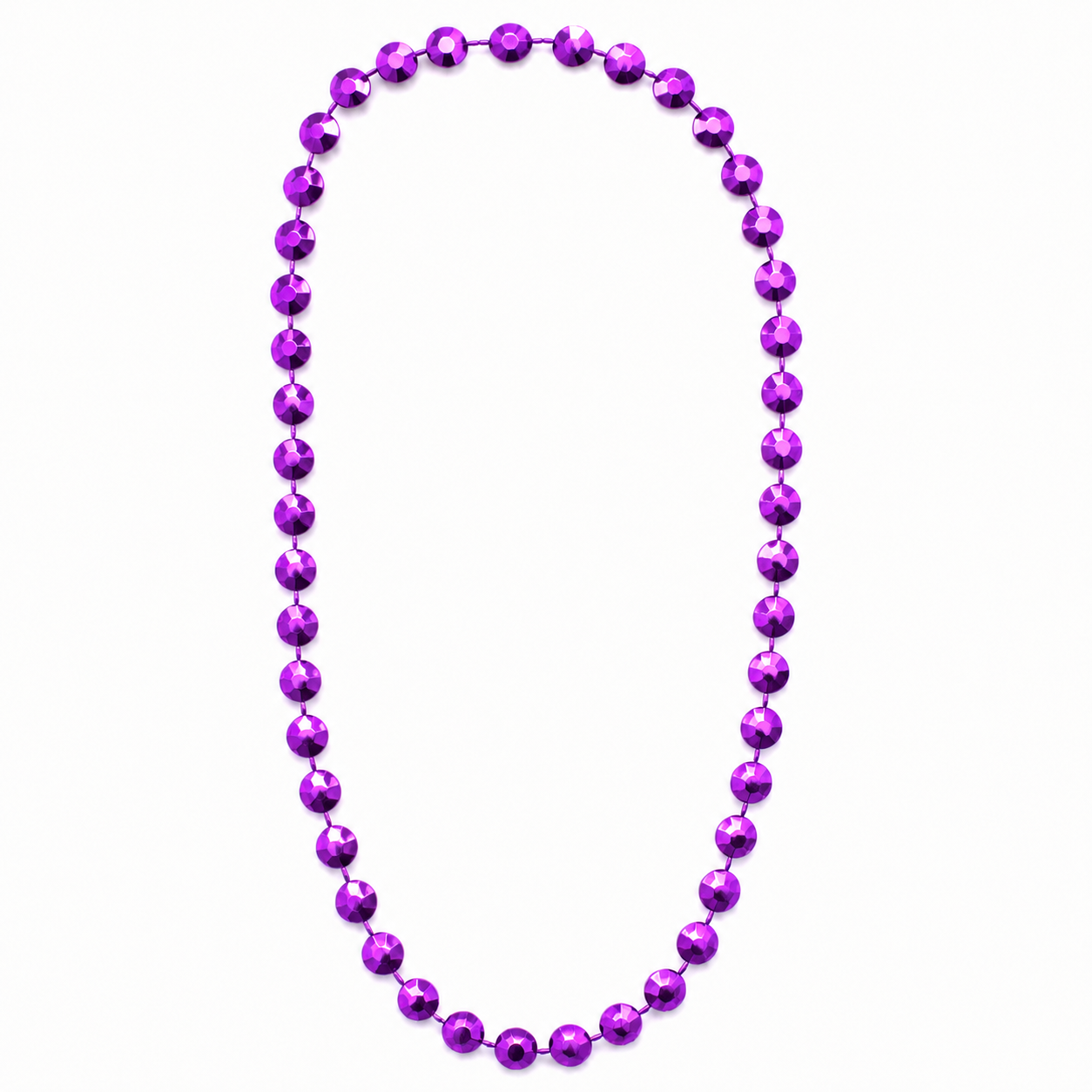 Carnival Beads - Flat, Faceted