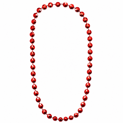 Carnival Beads - Flat, Faceted
