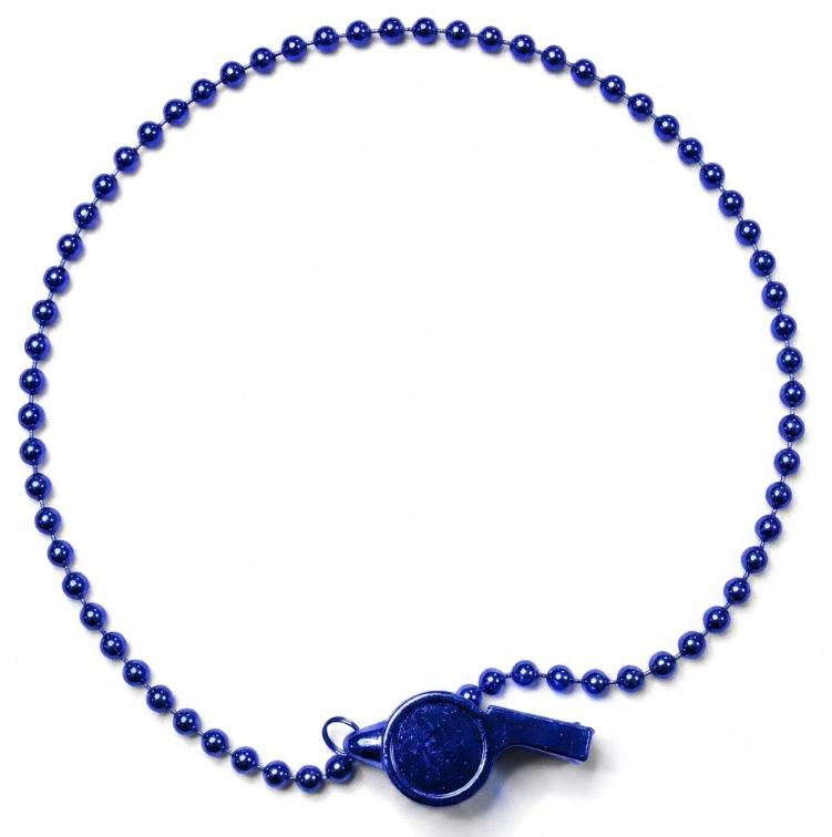 Whistle Carnival Bead Necklace