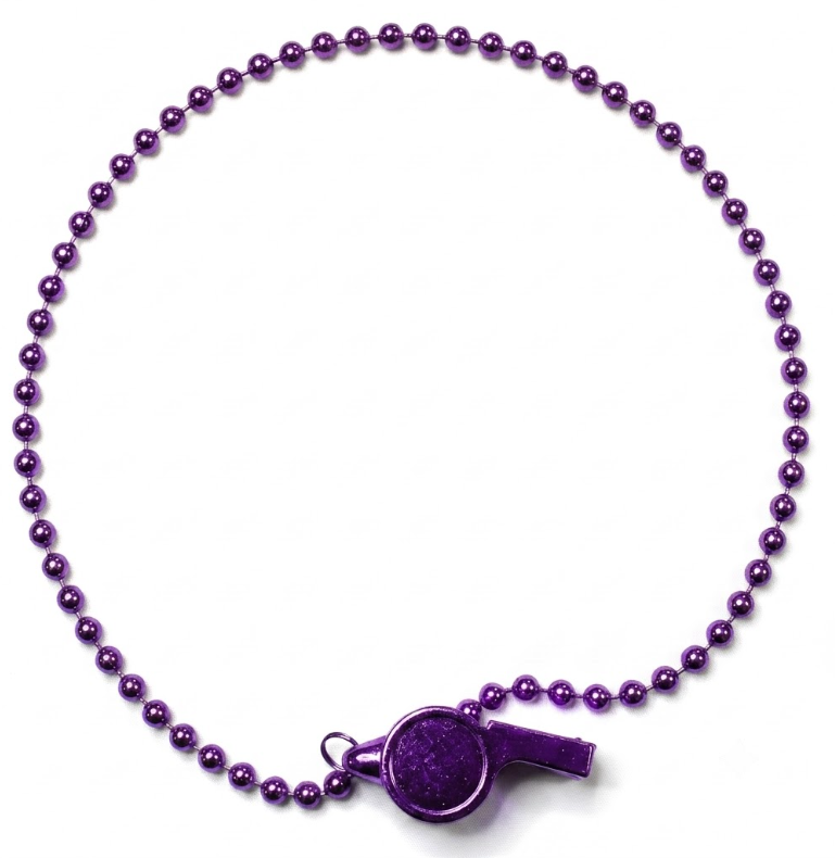 Whistle Carnival Bead Necklace