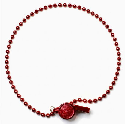 Whistle Carnival Bead Necklace