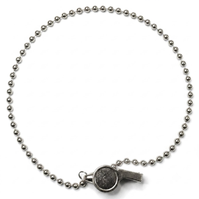 Whistle Carnival Bead Necklace