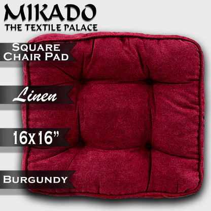 Square Chair Pad | Linen